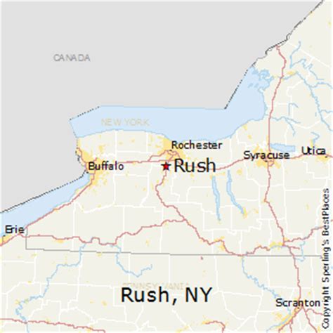 the village rush|Rush, New York .